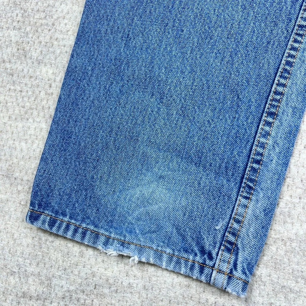 Levis 550 Jeans Men 36x36 Relaxed Fit Straight Leg Med Wash Pants Baggy Work **‎